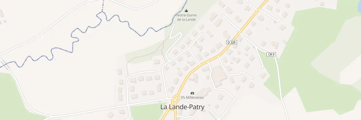 Plan du 6 Rue Clos du Montier à La Lande-Patry