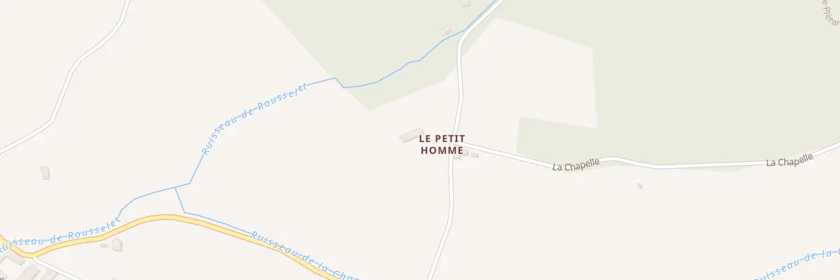 Plan du 100 Petit Homme Ouest à Saint-Ciers-de-Canesse