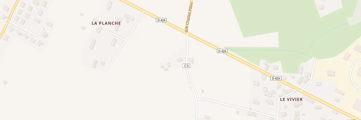 Plan du 3 Le Pre Gauchard à La Lande-Patry