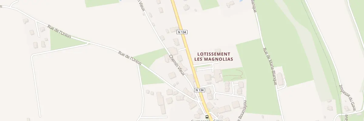 Plan du 138 Che Vieux à Gurmençon