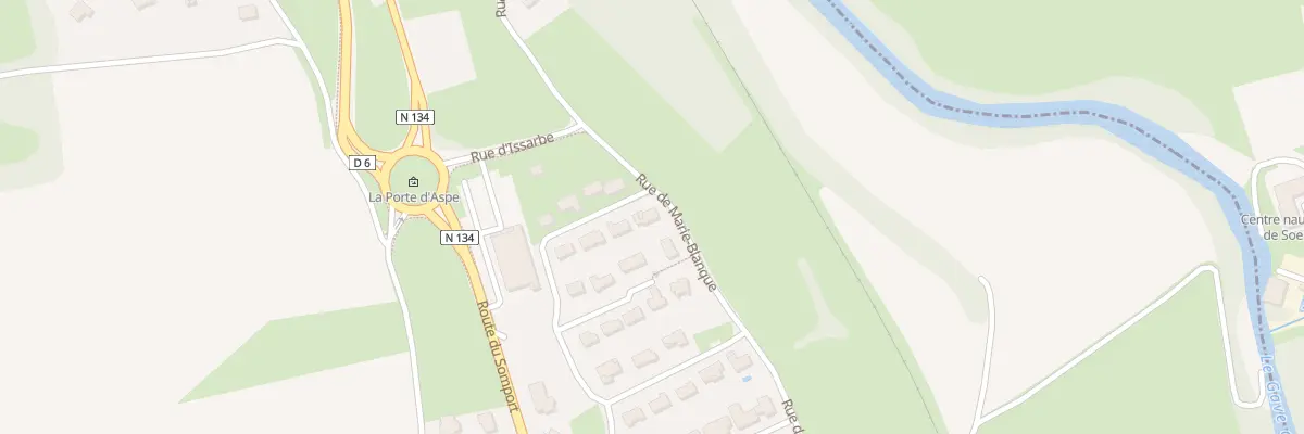 Plan du 528 Che Vieux à Gurmençon