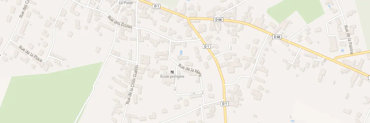 Plan du 5 Rue de la Mare à Saint-Pompain