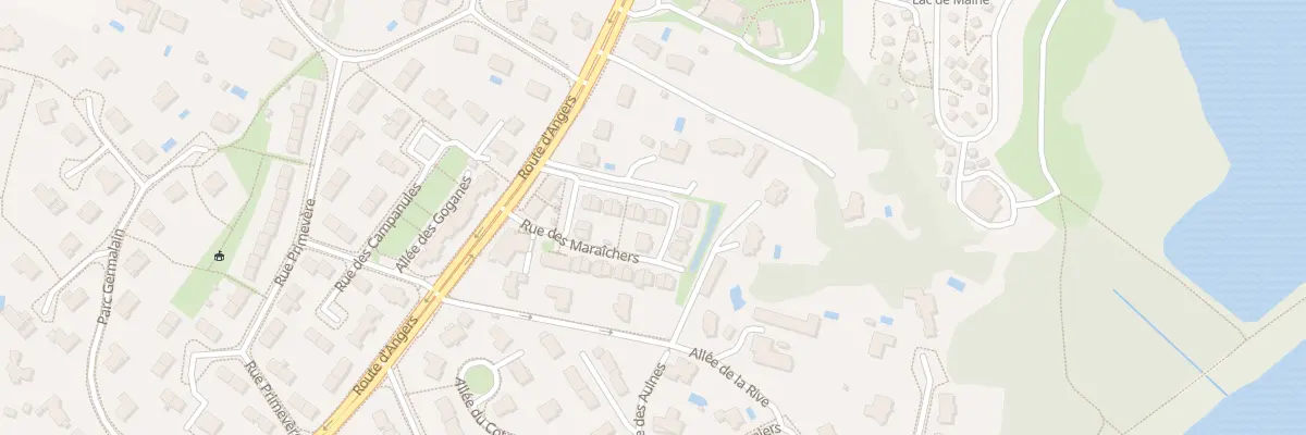 Plan du 7 Rue des Maraîchers à Bouchemaine
