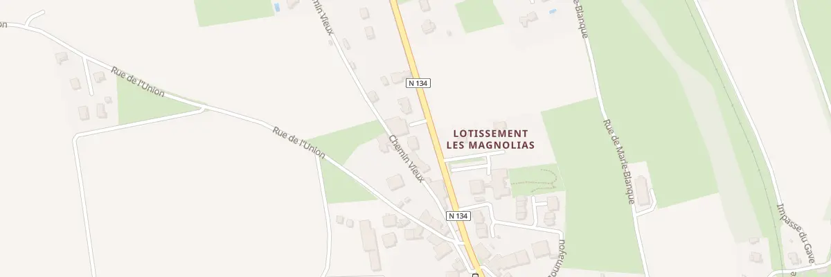 Plan du 142 Che Vieux à Gurmençon