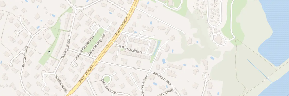 Plan du 3 Rue des Maraîchers à Bouchemaine