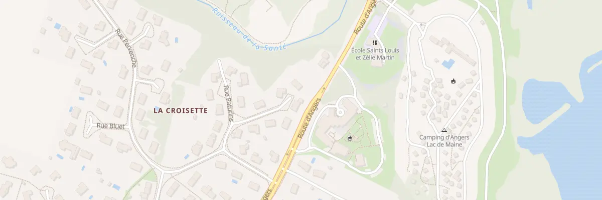 Plan du 55 Rue Sauge à Bouchemaine