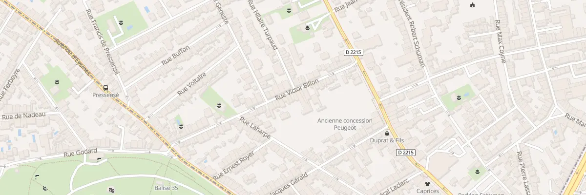 Plan du 34 Rue Victor Billon au Bouscat