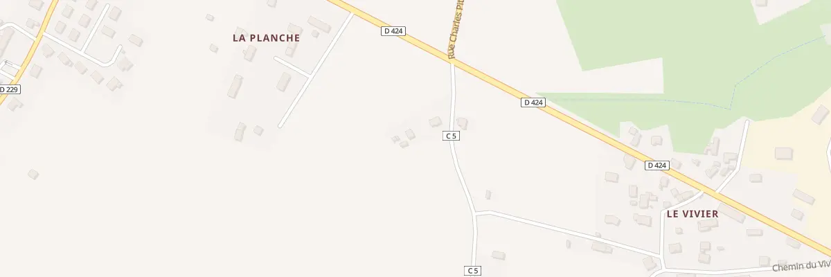 Plan du 1 Le Pre Gauchard à La Lande-Patry