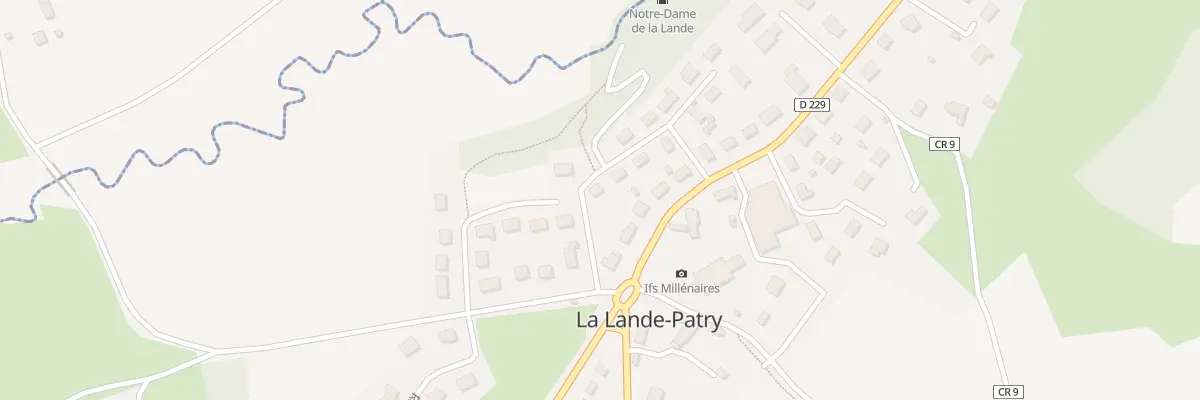 Plan du 2 Rue Clos du Montier à La Lande-Patry