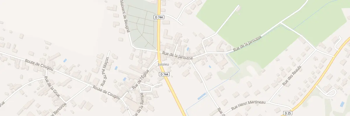 Plan du 4 Rue de la Jarousse à Coulonges-sur-l’Autize