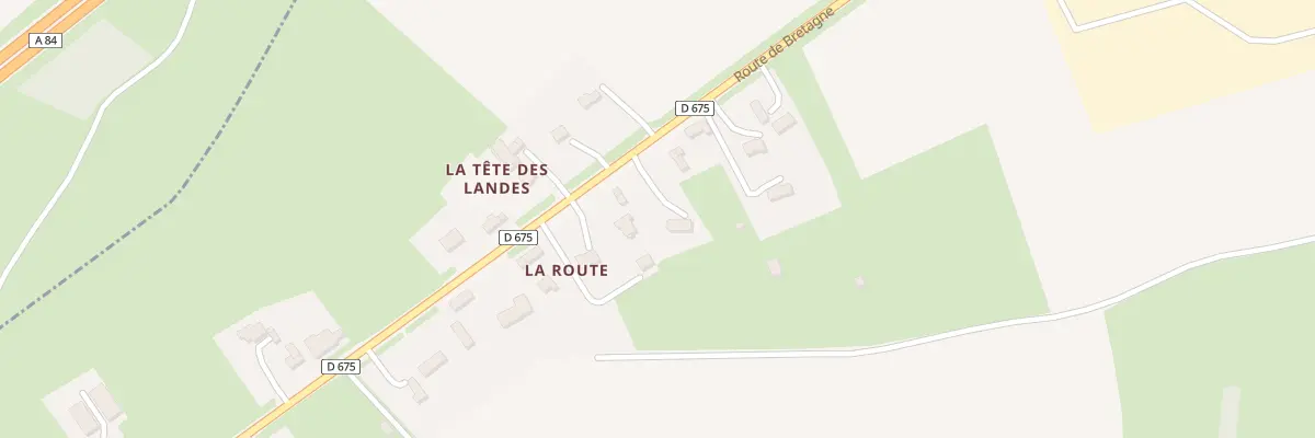 Plan du 4761 Rte de Bretagne Tournay sur Od à Val d’Arry