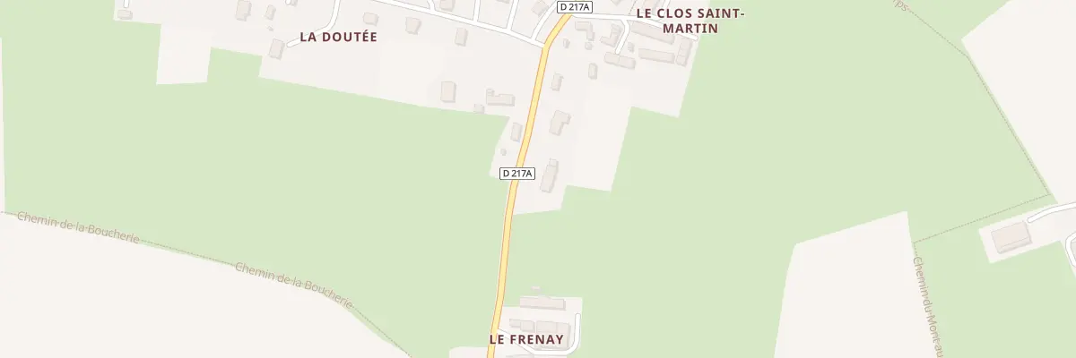 Plan du 5105 Les Haies à Vendes
