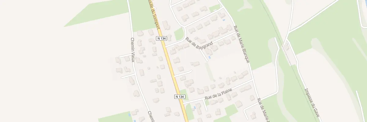 Plan du 7 Rte du Somport à Gurmençon