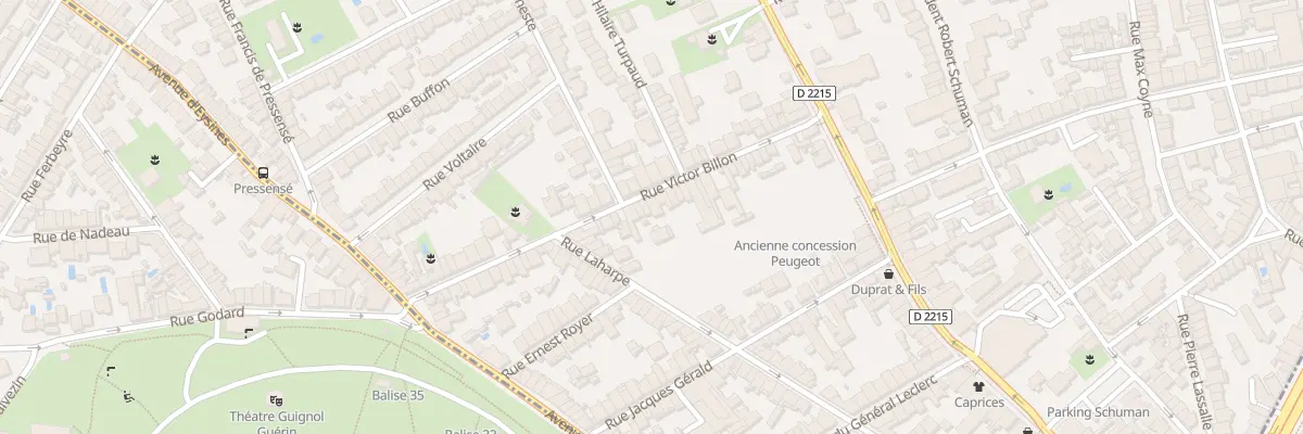Plan du 42 Rue Victor Billon au Bouscat