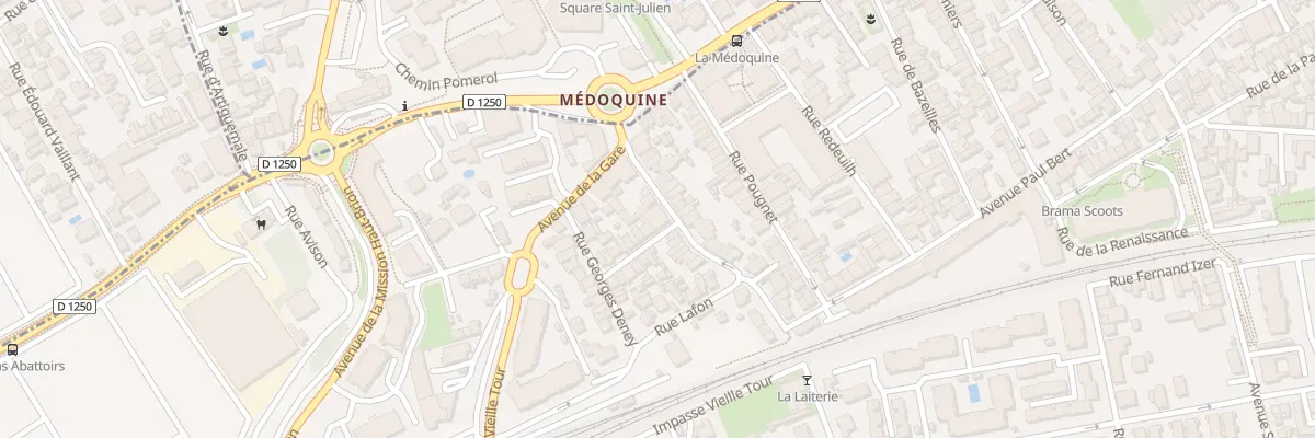 Plan du 17 Rue de la Medoquine à Talence
