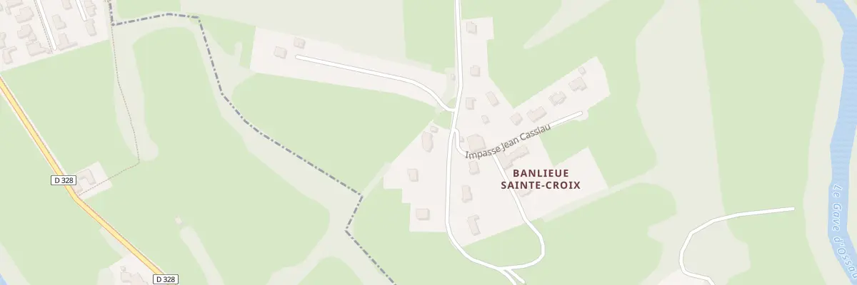 Plan du 9001 Rue d’Aspe à Oloron-Sainte-Marie