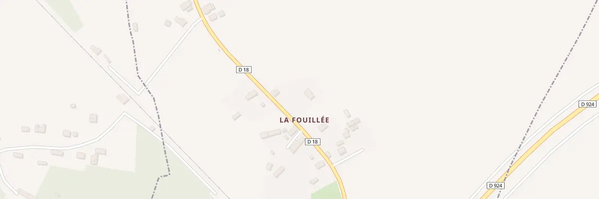 Plan du 37 La Fouillee à Cerisy-Belle-Étoile
