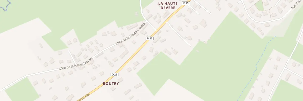 Plan du 663 Rue de Ger à Flers