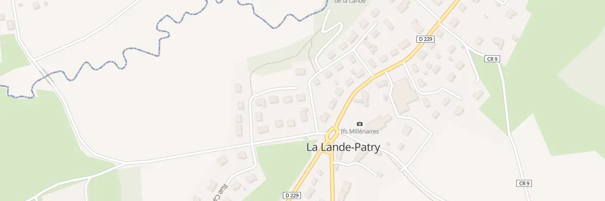 Plan du 10 Rue du Pre de la Riviere à La Lande-Patry