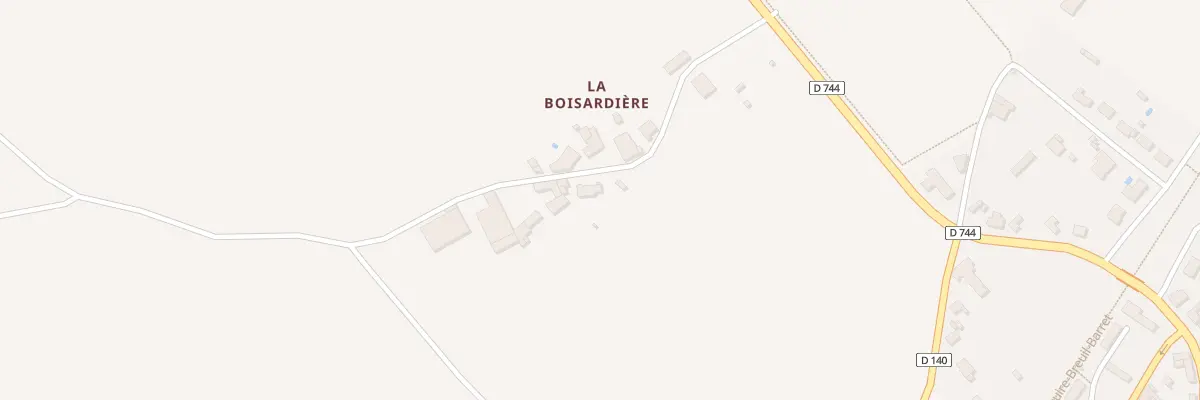 Plan du 3 La Boizardiere à Moncoutant-sur-Sèvre