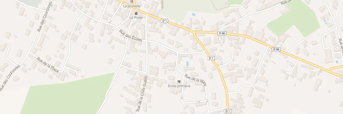 Plan du 2 Rue de la Mare à Saint-Pompain