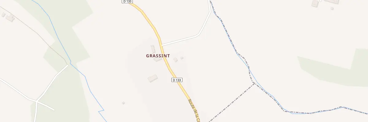 Plan du 3 Rte de la Crete à Gauriac