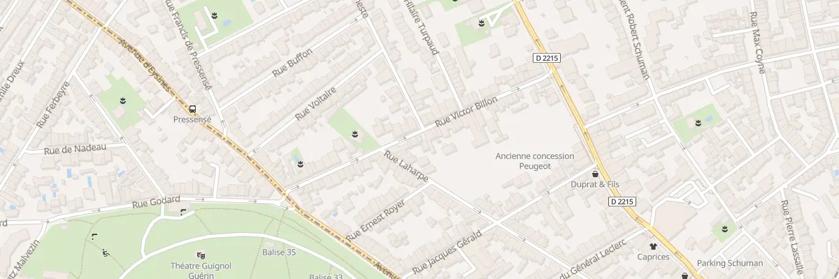 Plan du 50 Rue Victor Billon au Bouscat