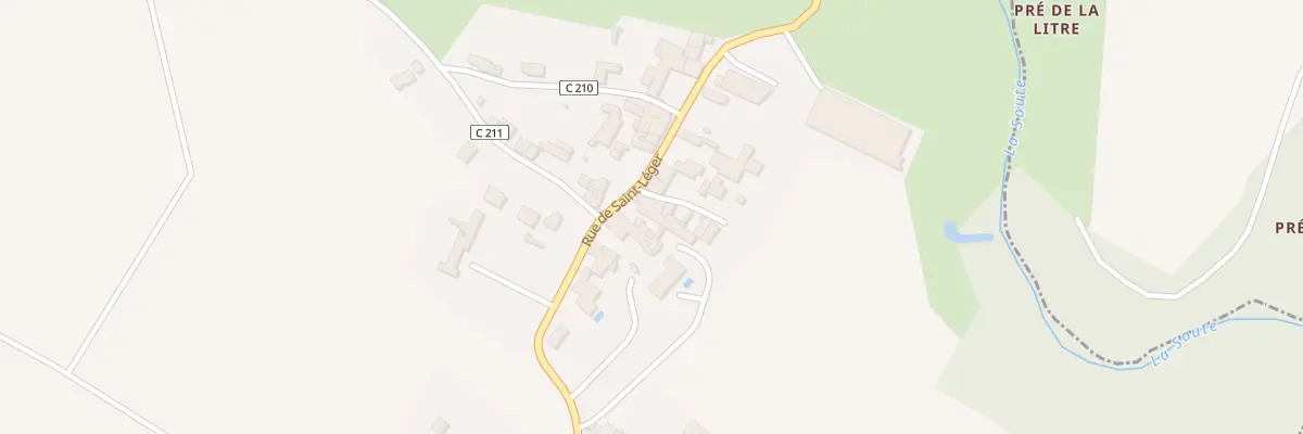 Plan du 26 Rue de Saint-léger à Villars-en-Pons