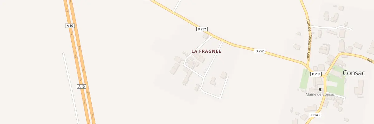 Plan du 12 La Fragnee à Consac