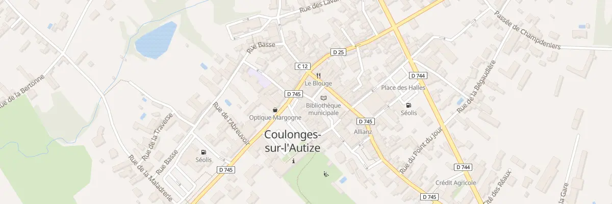 Plan du 4B Rue du Minage à Coulonges-sur-l’Autize
