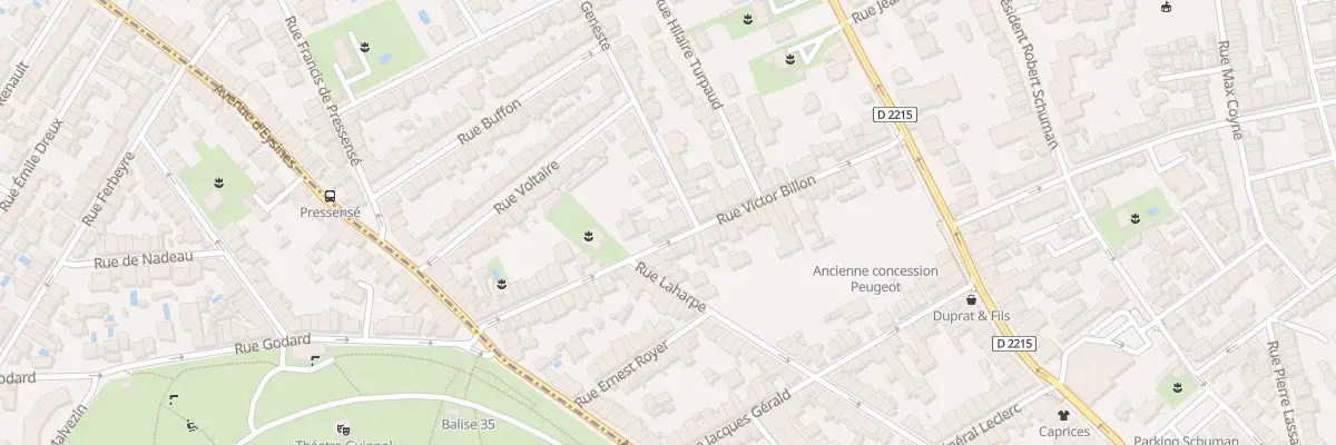 Plan du 41 Rue Victor Billon au Bouscat