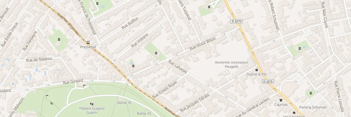 Plan du 58 Rue Victor Billon au Bouscat