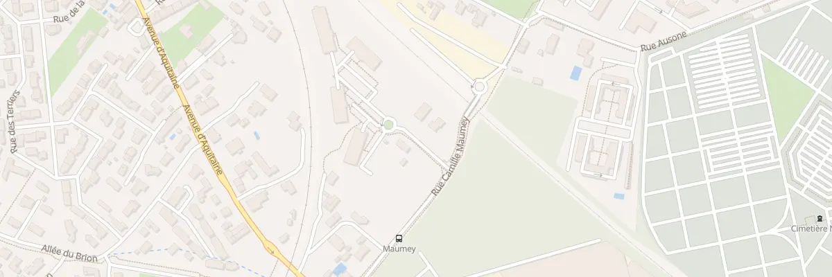 Plan du 22 Rue Camille Maumey à Bruges