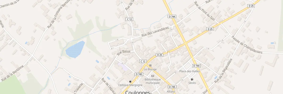 Plan du 11 Rue de l’Epargne à Coulonges-sur-l’Autize
