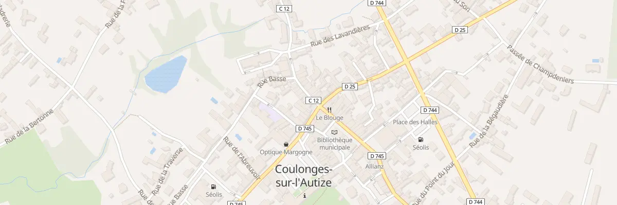 Plan du 2 Rue de l’Epargne à Coulonges-sur-l’Autize