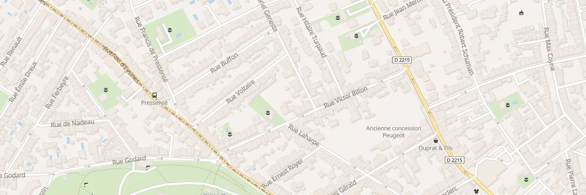 Plan du 4 Rue Gabriel Geneste au Bouscat