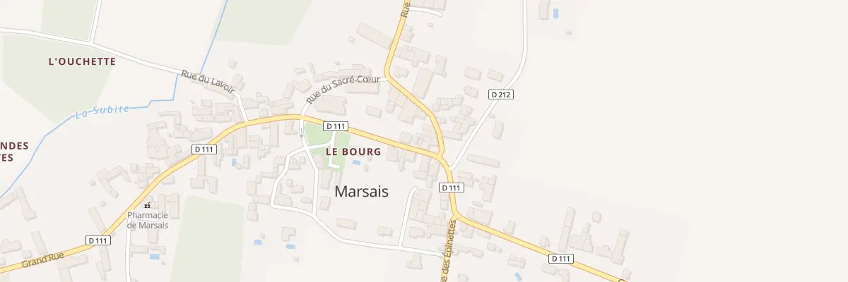 Plan du 51 Gr Grande Rue à Marsais