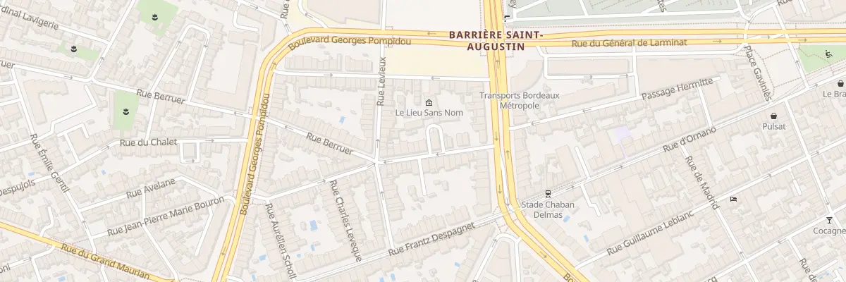 Plan du 15 Rue Berruer à Bordeaux