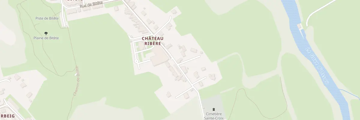 Plan du 65 Rue d’Aspe à Oloron-Sainte-Marie