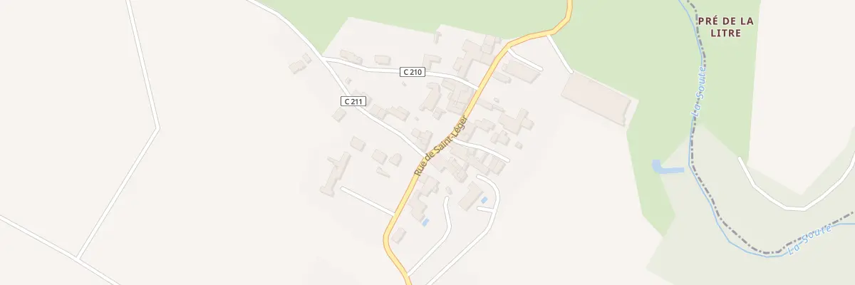 Plan du 25 Rue de Saint-léger à Villars-en-Pons