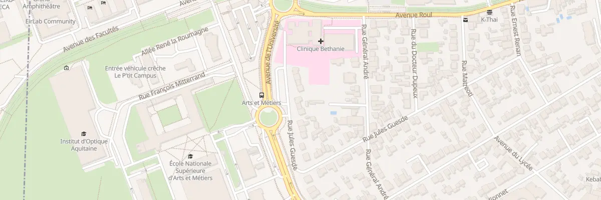 Plan du 49 Av de l’Université à Talence