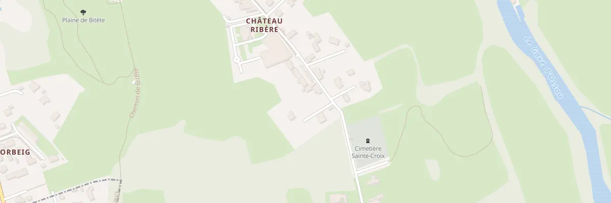 Plan du 66 Rue d’Aspe à Oloron-Sainte-Marie
