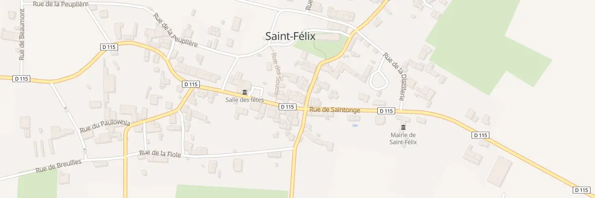Plan du 4 Rue d’Aunis à Saint-Félix