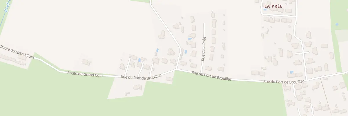 Plan du 136 Rue du Port du Brouillac à Coulon