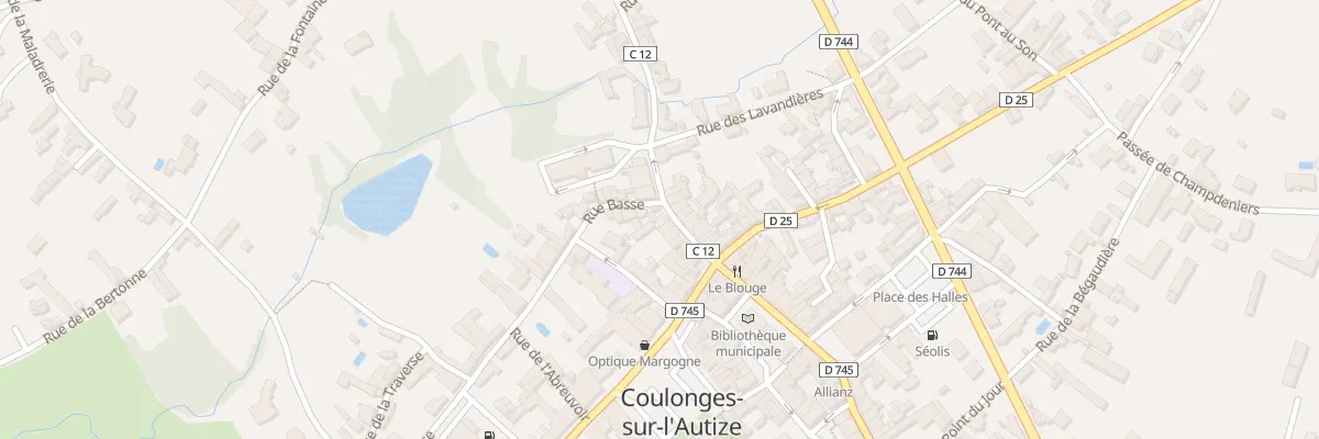 Plan du 12 Rue de l’Epargne à Coulonges-sur-l’Autize