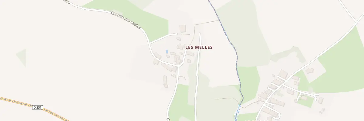 Plan du 1 Imp du Marais à Annepont