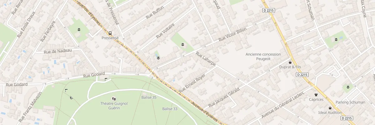 Plan du 64 Rue Victor Billon au Bouscat