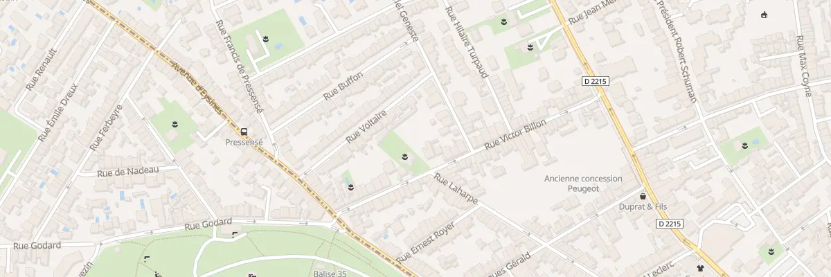 Plan du 47 Rue Victor Billon au Bouscat