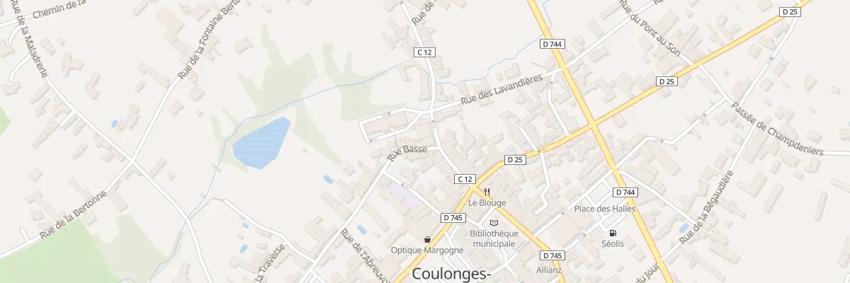 Plan du 2 Rue Basse à Coulonges-sur-l’Autize