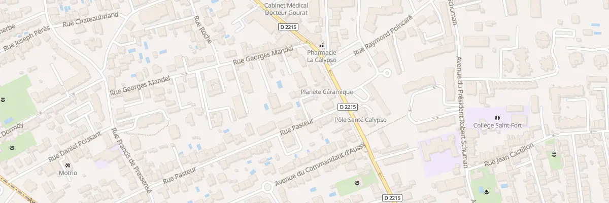 Plan du 11 Rue Pasteur au Bouscat